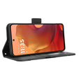 Откидной чехол для Motorola Moto G15 / Motorola Moto G15 Power, Card Slot, чёрный