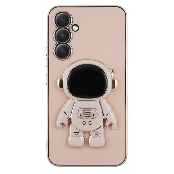 Чoхол до Samsung Galaxy A54 5G, Astronaut, рожевий rose gold