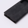 Чехол для Motorola Edge 40, ERBORD Vintage, бумажник с клапаном, чёрный