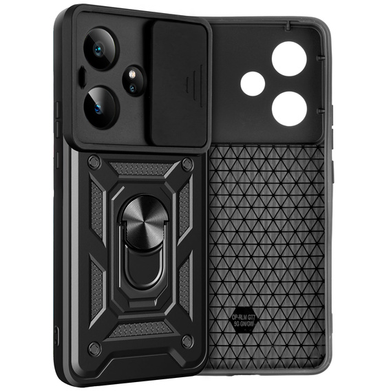 Чехол NOX Camera Slide Realme GT 7 / 7T, CamShield Slide, чёрный