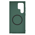 Чехол NILLKIN для Samsung Galaxy S24 Ultra, Frosted Shield, для MagSafe, зелёный