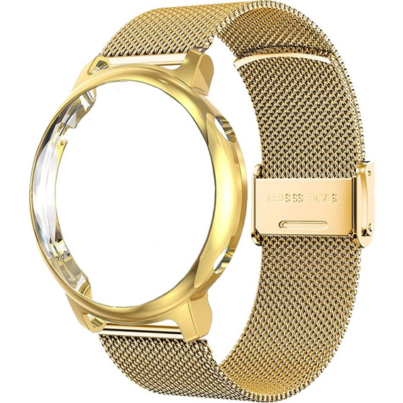 Металический браслет с чехлом для часов Huawei Watch GT 2 42mm, Gold