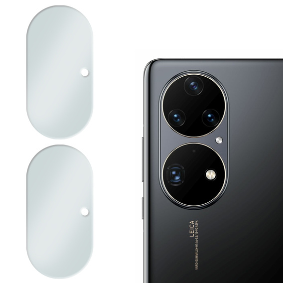 2х гартоване скло ERBORD для камери, щоб Huawei P50 Pro
