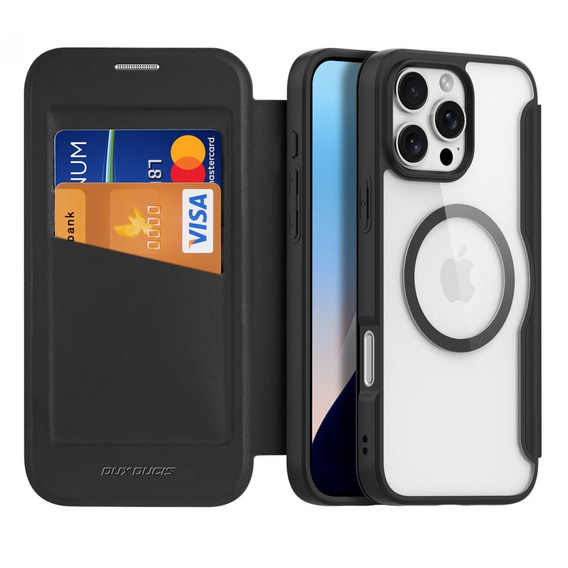 Чoхол Dux Ducis до iPhone 16 Pro Max, Skin X Pro, MagSafe, чорний