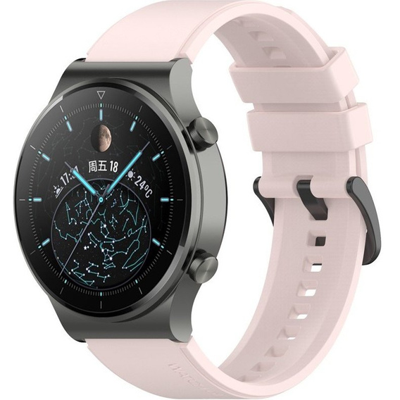 Силиконовый ремешок до Huawei Watch GT 2 Pro - Pink