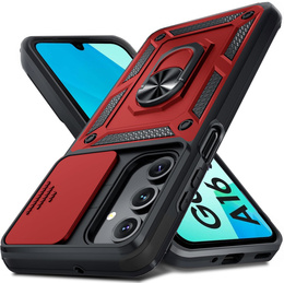 Чохол NOX Camera Slide Samsung Galaxy A16, CamShield Slide, червоний