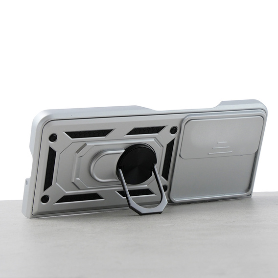 Чехол NOX Camera Slide Samsung Galaxy Z Fold5 5G, CamShield Slide, серебро