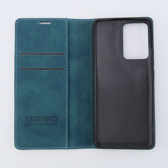 Чохол для Xiaomi 13 lite, ERBORD Vintage, гаманець з клапаном, м'яти