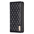 Откидной чехол для Samsung Galaxy A35 5G, Wallet, BINFEN COLOR, чёрный