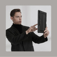 Чохол + клавіатура Galaxy Tab S8+ / Tab S7 +/ Tab S7 FE, NILLKIN Bumper Pen Slot, чорний