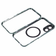 Магнітний чохол Dual Glass MagSafe для iPhone 16, зелений