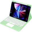 Чохол + клавіатура iPad Air 10.9 4 2020 / 5 2022, Touchpad, зелений