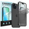 2 x Плівка для захисту iPhone 15, антишпигунський гідрогель ERBORD