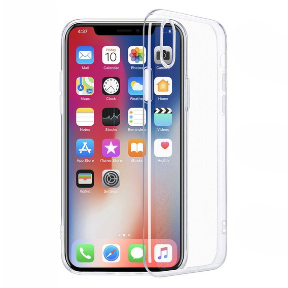 Тонкий чохол до iPhone X/XS, Slim, прозорий