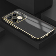 Чохол для Infinix Note 40 Pro, Glamour CamShield, чорний