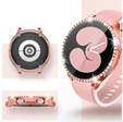2в1 чехол и защитное стекло для часов Samsung Galaxy Watch 5 44mm, Pink