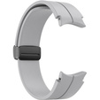 Силіконовий ремінець для Fitbit Inspire 3, Red Samsung Galaxy Watch 4 / 5 40/42/44/46/45MM PRO, Grey