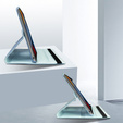 Чехол для iPad 10.9 2022 10 Gen TB330FU 10.95", вращающийся на 360, синий