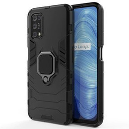 Чoхол до Realme 7 5G, Kickstand Ring, чорний