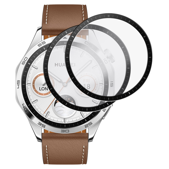 2x Гібридне скло ERBORD для Huawei Watch GT 4 46mm