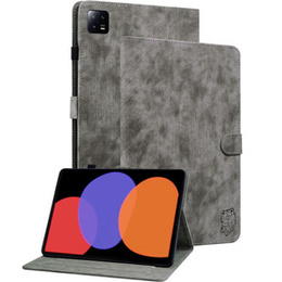 Чехол до Xiaomi Pad 6, Wallet Pen Slot, серый