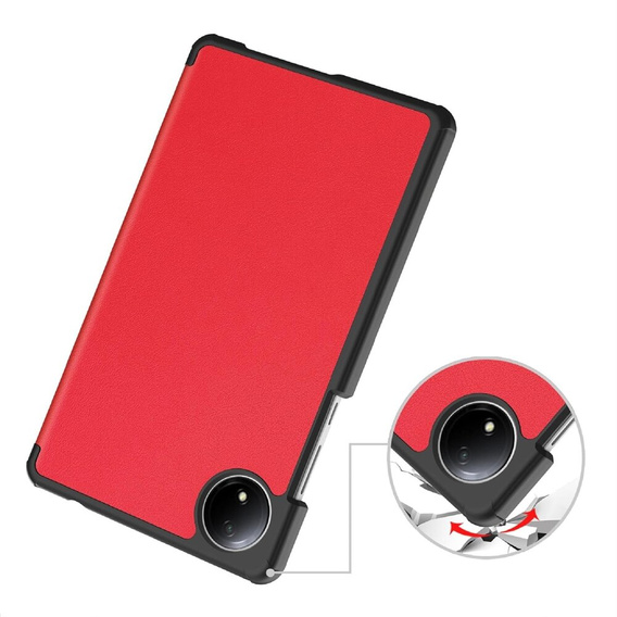 Чохол для Xiaomi Redmi Pad SE 8.7, Smartcase, червоний