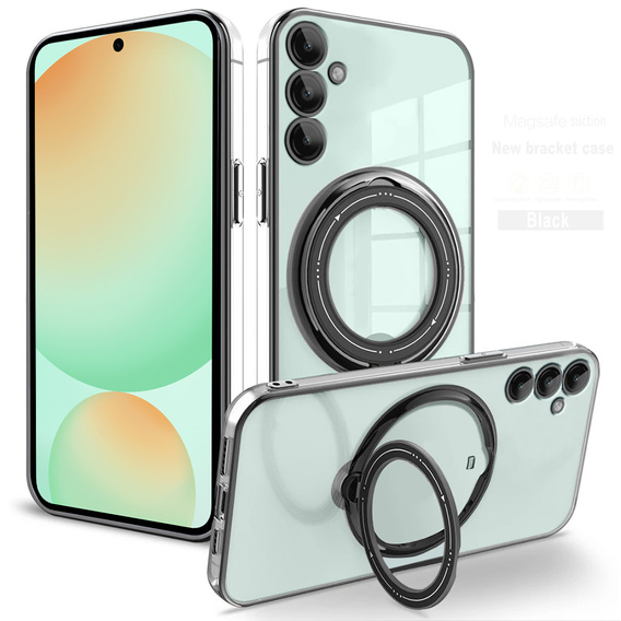 Магнитный чехол для Samsung Galaxy S24 FE, для MagSafe, чёрный