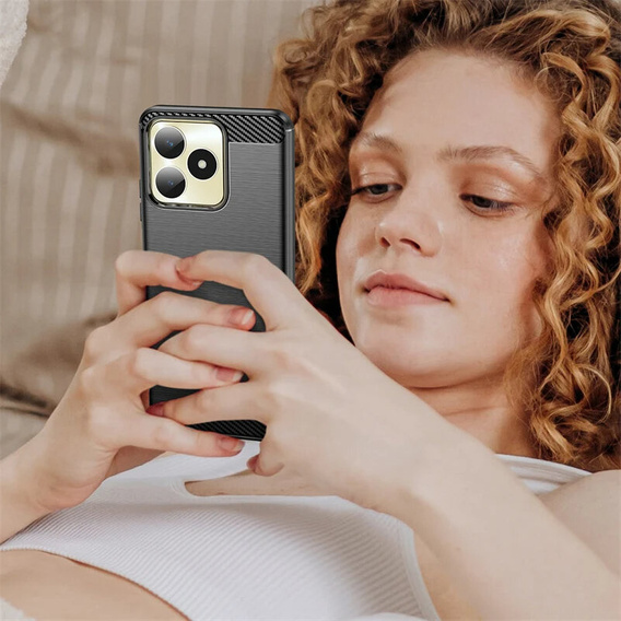 Чoхол до Realme Note 50, Carbon, чорний