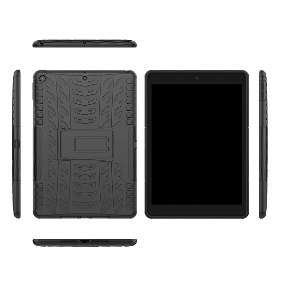Чехол для iPad 10.2 2021 / 2020 / 2019, Tire Armor, чёрный