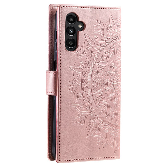 Откидной чехол для Samsung Galaxy A05s 4G, Mandala, синий