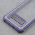 Чoхол до Samsung Galaxy S10 Plus, Dexnor Full Body Rugged, прозорий / фіолетовий
