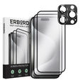 2х гартоване скло ERBORD для камери, щоб iPhone 15 Pro 