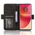 Футляр з клапаном для Motorola Edge 50 Fusion 5G, Card Slot, чорний