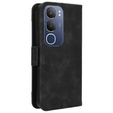 Футляр з клапаном для Vivo Y19s, Card Slot, чорний