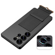 Чехол до Samsung Galaxy S25 Ultra, GKK Strap Case, carbon чёрный