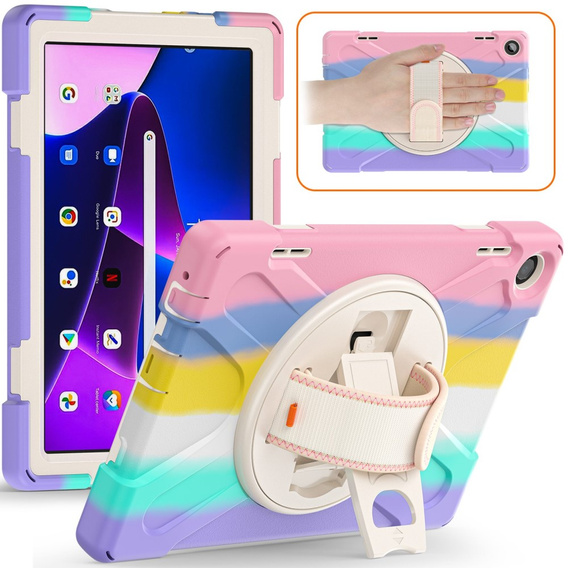Чохол для Lenovo Tab M10 Gen 3 TB-328FU / TB-328XU, Kickstand 360, Colorful