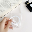 Чoхол до Samsung Galaxy Z Flip7 FE / Z Flip6, Dropproof MagSafe, прозорий