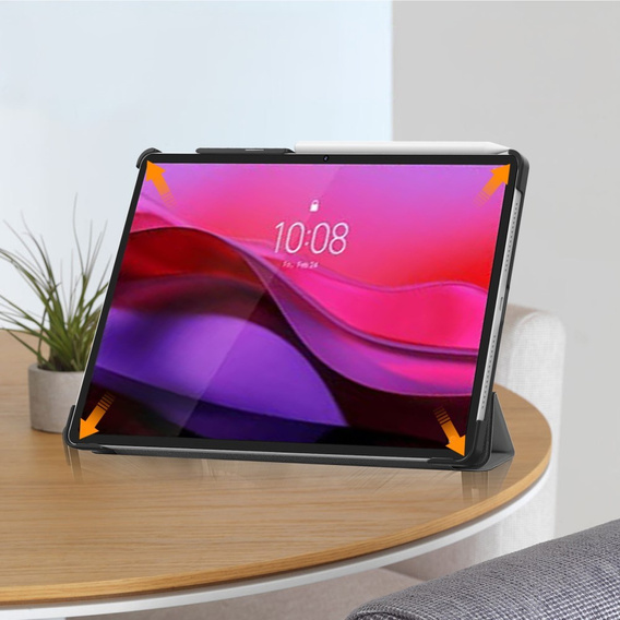 Чохол для Lenovo Yoga Tab Plus, Smartcase, сірий