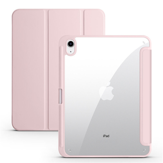 Чехол для iPad 10.9 2022 10 Gen, Smartcase Hybrid, с местом для стилуса, розовый