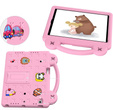 Дитячий чохол для планшета Lenovo Tab M10 X505F X605F / Tab P10-X705F/L / Huawei T5 10.1, Cute Patterns, з підставкою, рожевий