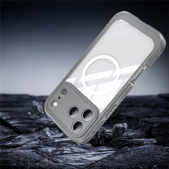 Протиударний чохол зі склом MagSafe для iPhone 17 Pro Max