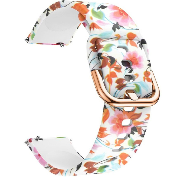Ремешок Smooth до Samsung Galaxy Watch Active 22mm, Bird and Flower