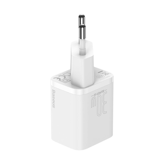 Мережевий зарядний пристрій Baseus Super Si PD 30 Вт, 1× USB-C для смартфонів
