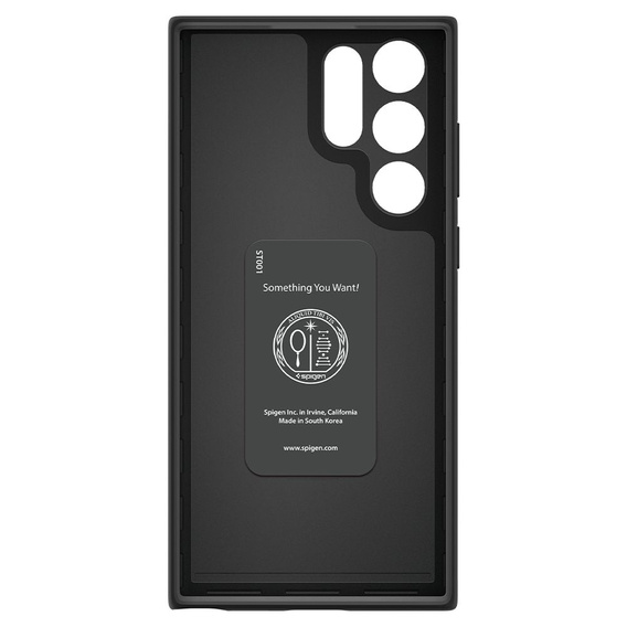 Чехол SPIGEN до Samsung Galaxy S22 Ultra, Thin Fit, Black