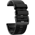 Силиконовый ремешок для Fitbit Inspire 3, Red Garmin Fenix 22mm, Black