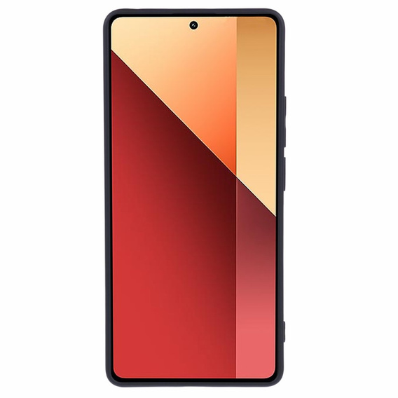 Чехол до Xiaomi Redmi Note 13 Pro 4G / Xiaomi Redmi Note 14S / Xiaomi Poco M6 Pro 4G, Silicone Lite, чёрный