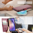 CASE фліп-чохол для Samsung Galaxy A54 5G, Litchi Wallet, червоний