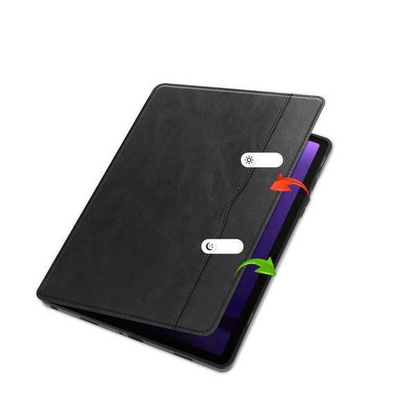 Чехол для Samsung Galaxy Tab S10 Lite / S10 FE / S9 FE, Business Card and Pen Slot, чёрный