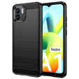 Чoхол до Xiaomi Redmi A1 4G / A2 4G, Carbon, чорний