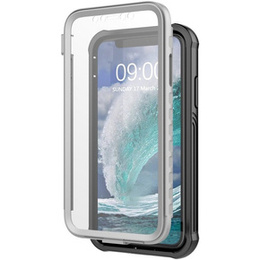 Чoхол Shockproof до iPhone XR, із захисним екраном, чорний